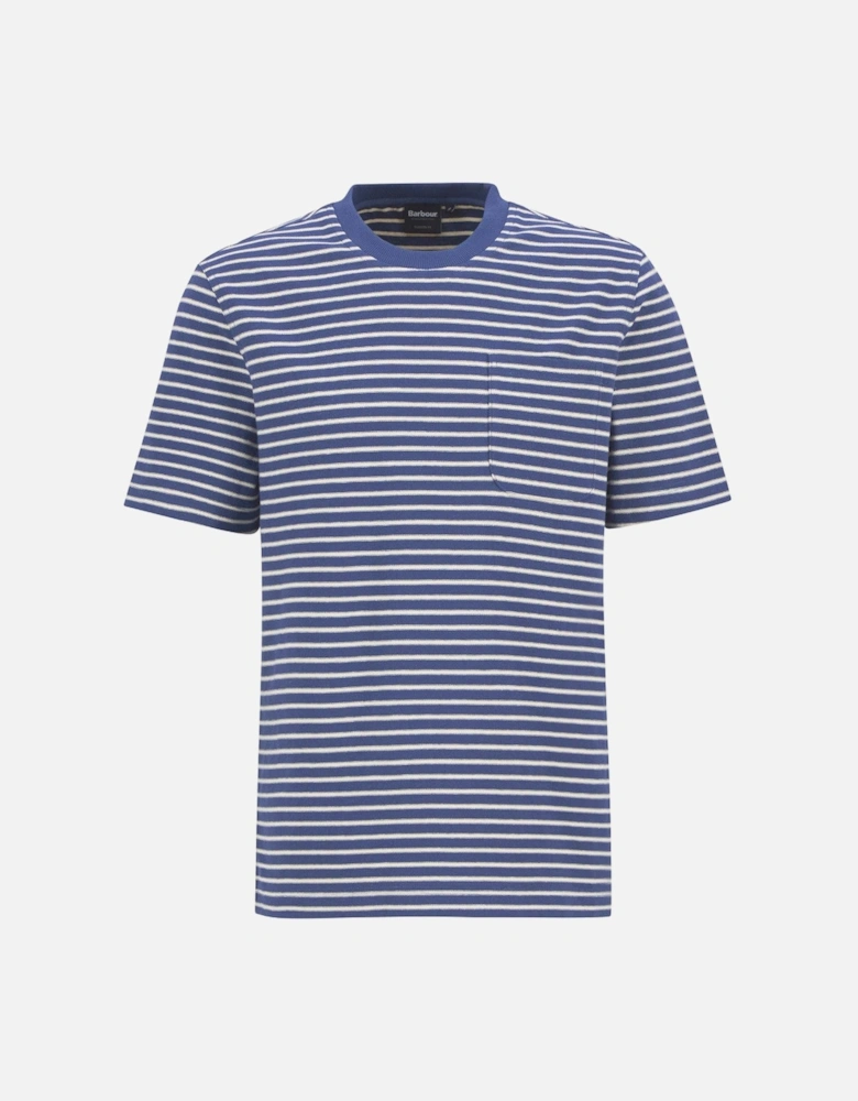 Frensham Stripe T-Shirt NY38  Dark Denim