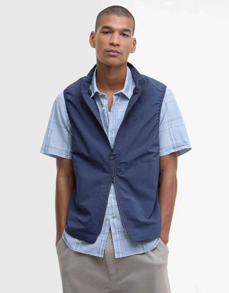 Rye Lightweight Gilet IN71 Dark Denim