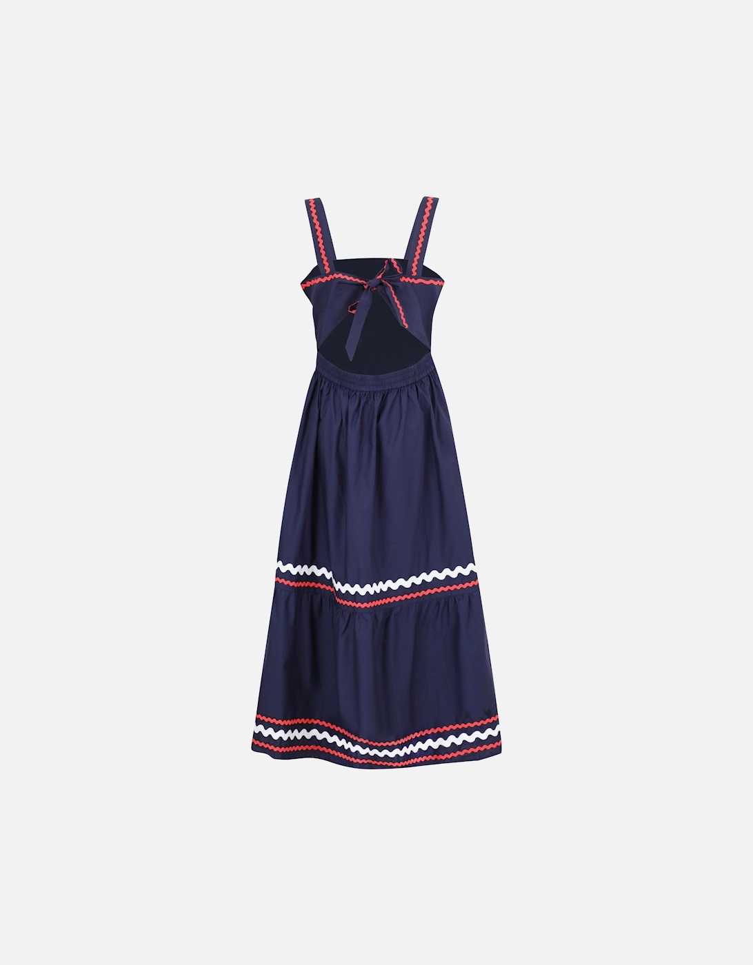Apron Navy Maxi Dress