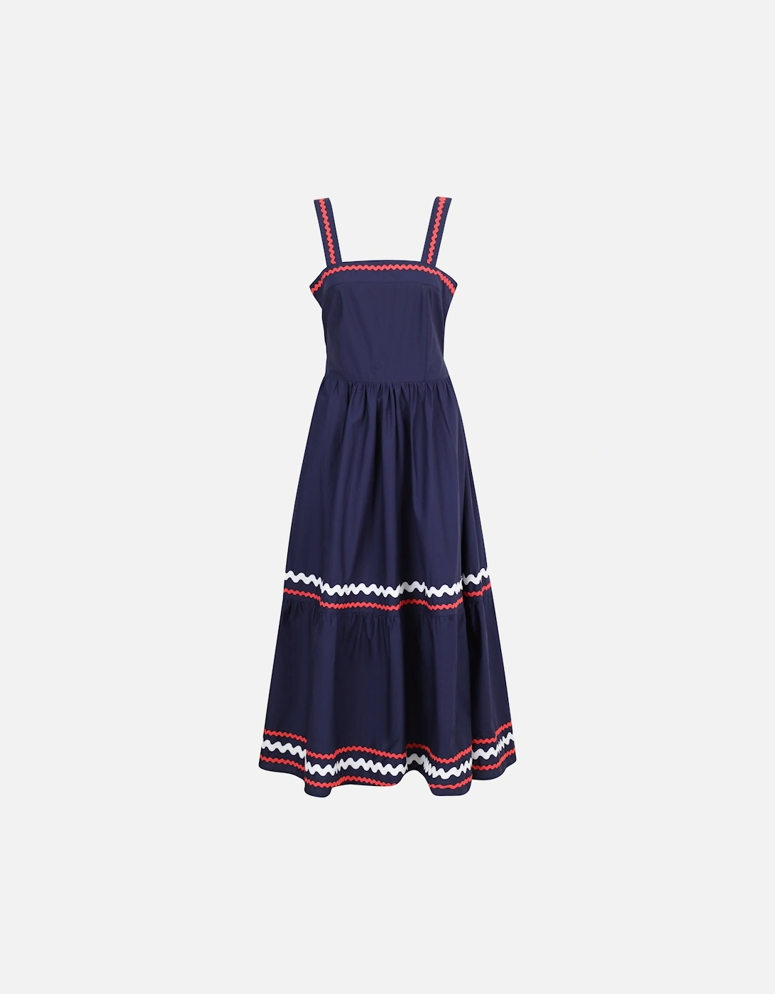 Apron Navy Maxi Dress, 3 of 2