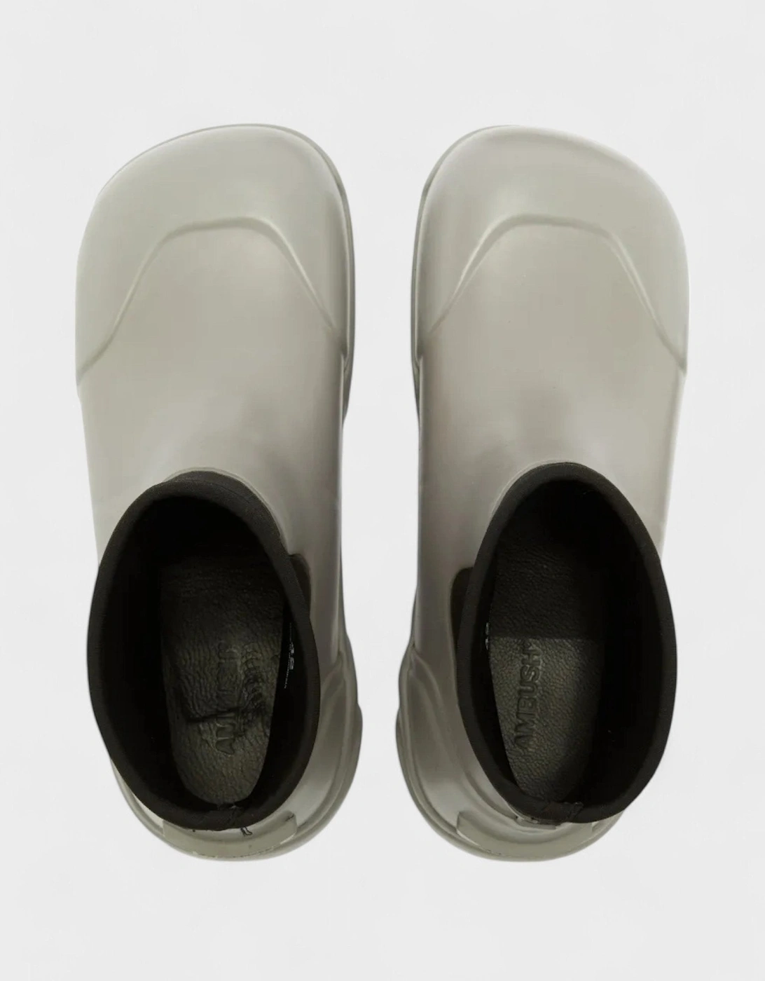 Rubber Boot Grey Black