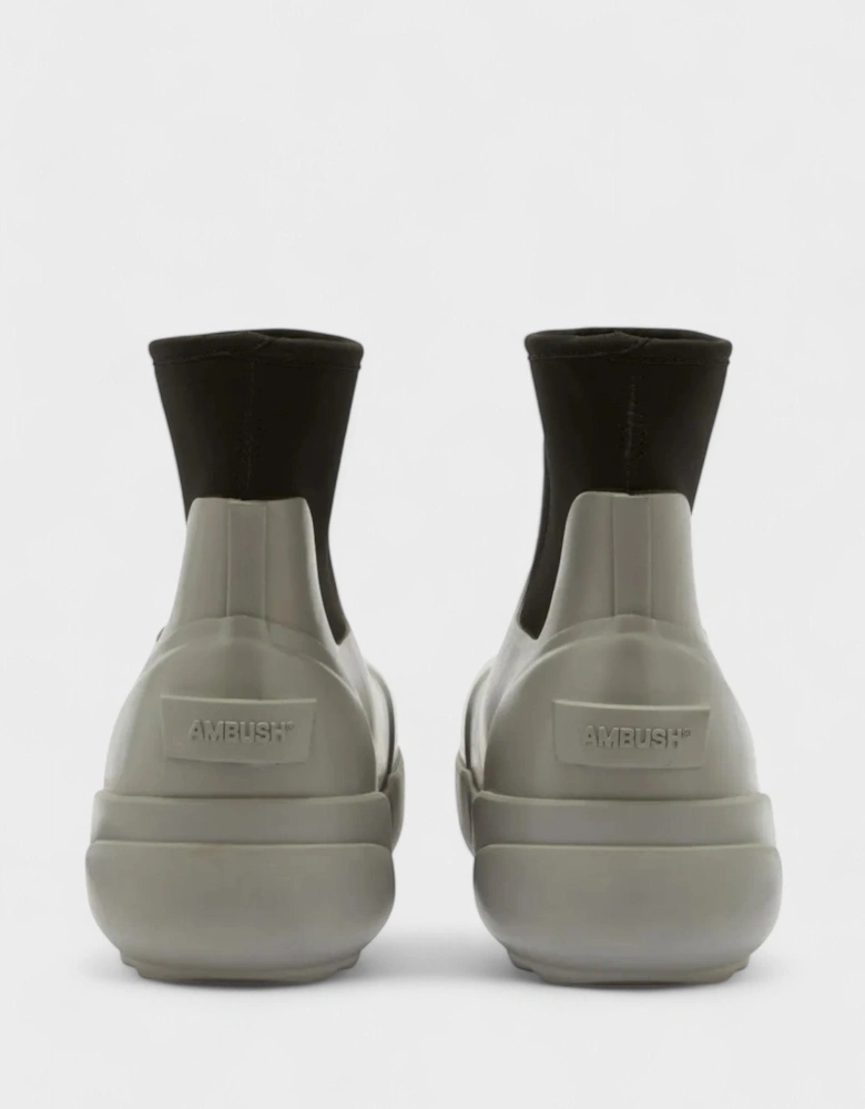 Rubber Boot Grey Black