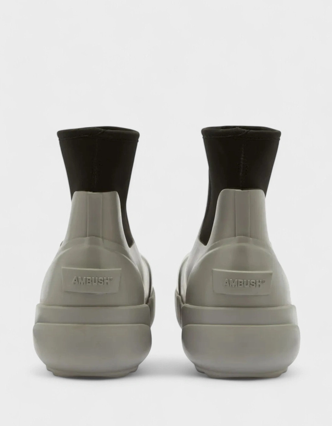 Rubber Boot Grey Black