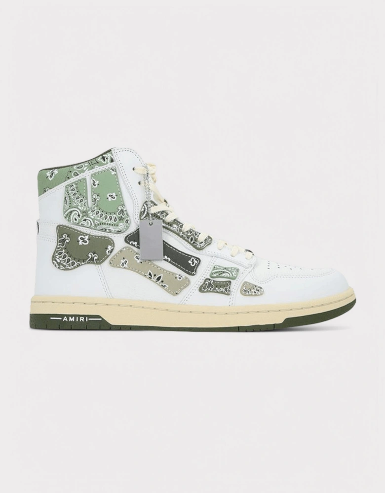 Skel Top High Bandana Olive Green