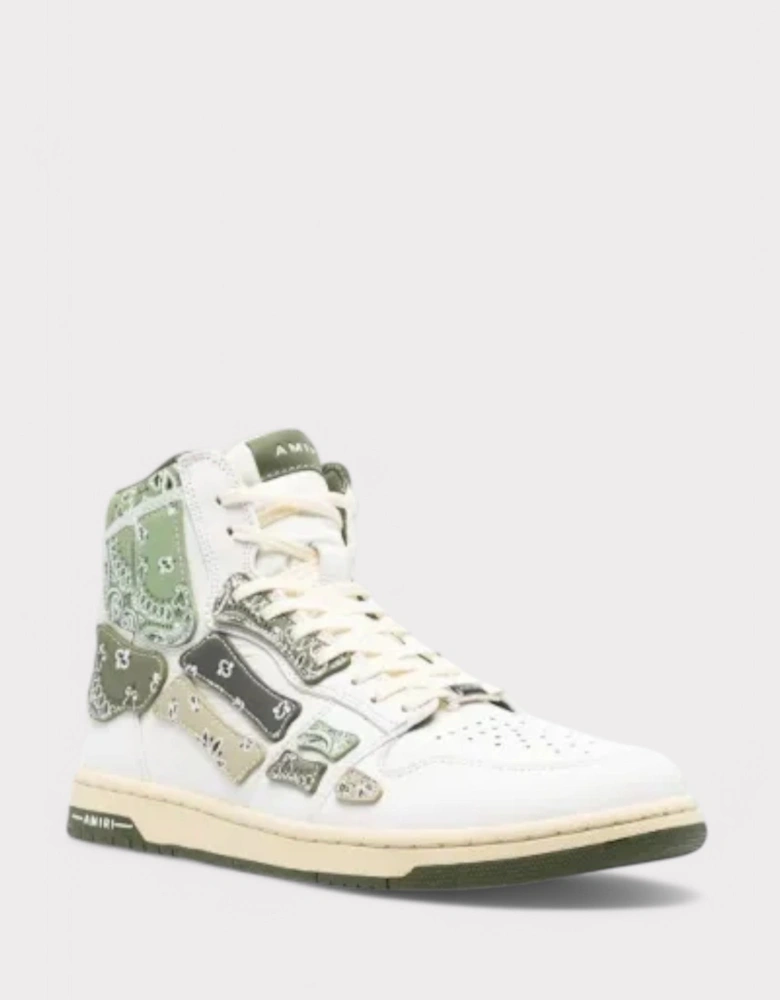 Skel Top High Bandana Olive Green