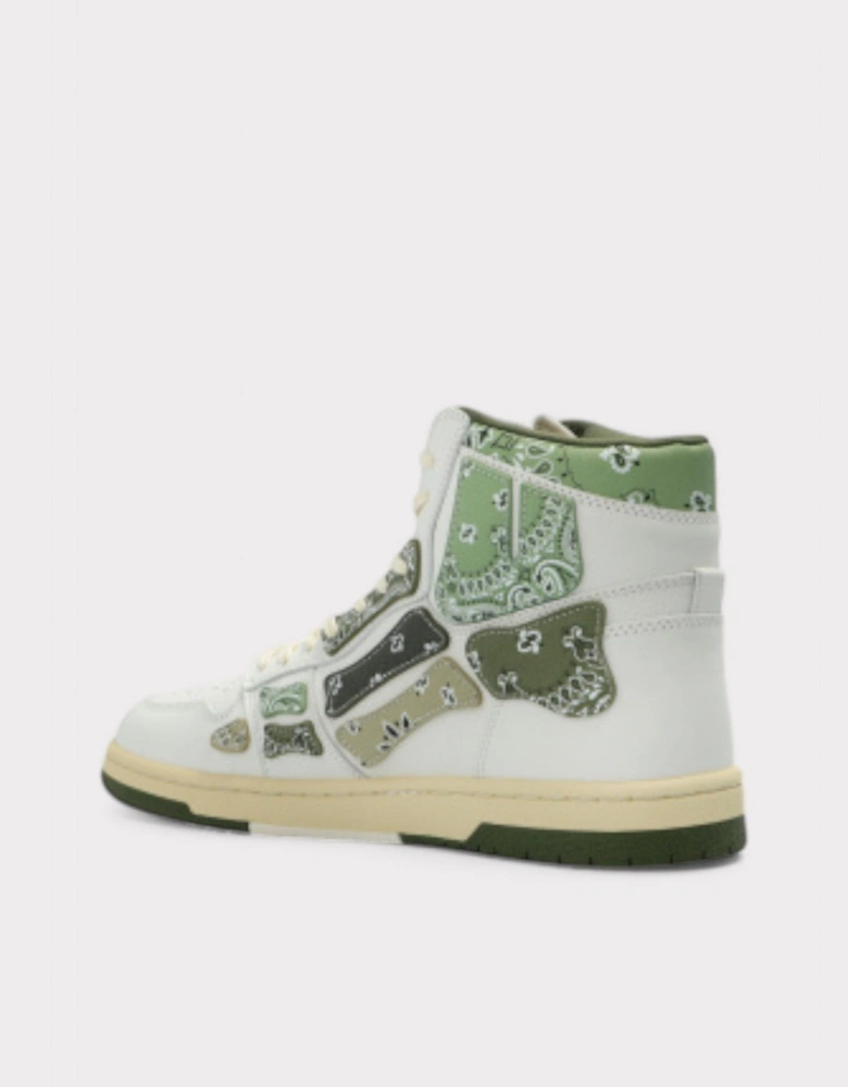 Skel Top High Bandana Olive Green