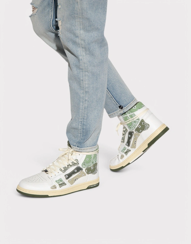 Skel Top High Bandana Olive Green