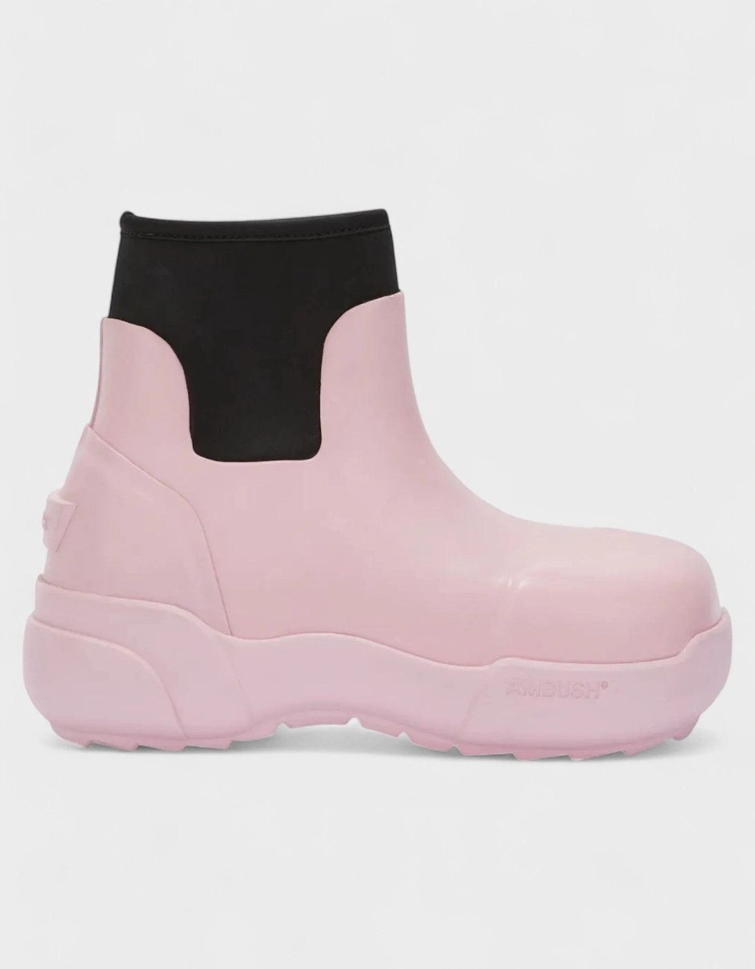 Rubber Boot Pink Black, 5 of 4