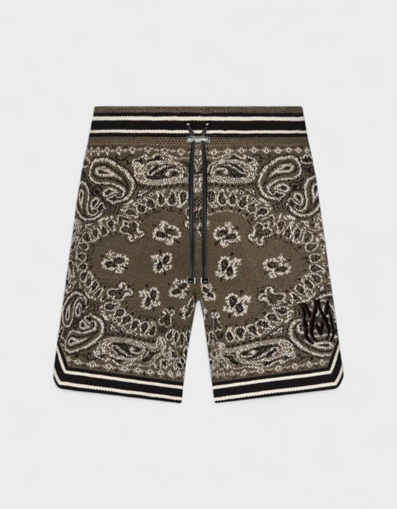 Bandana Shorts Green