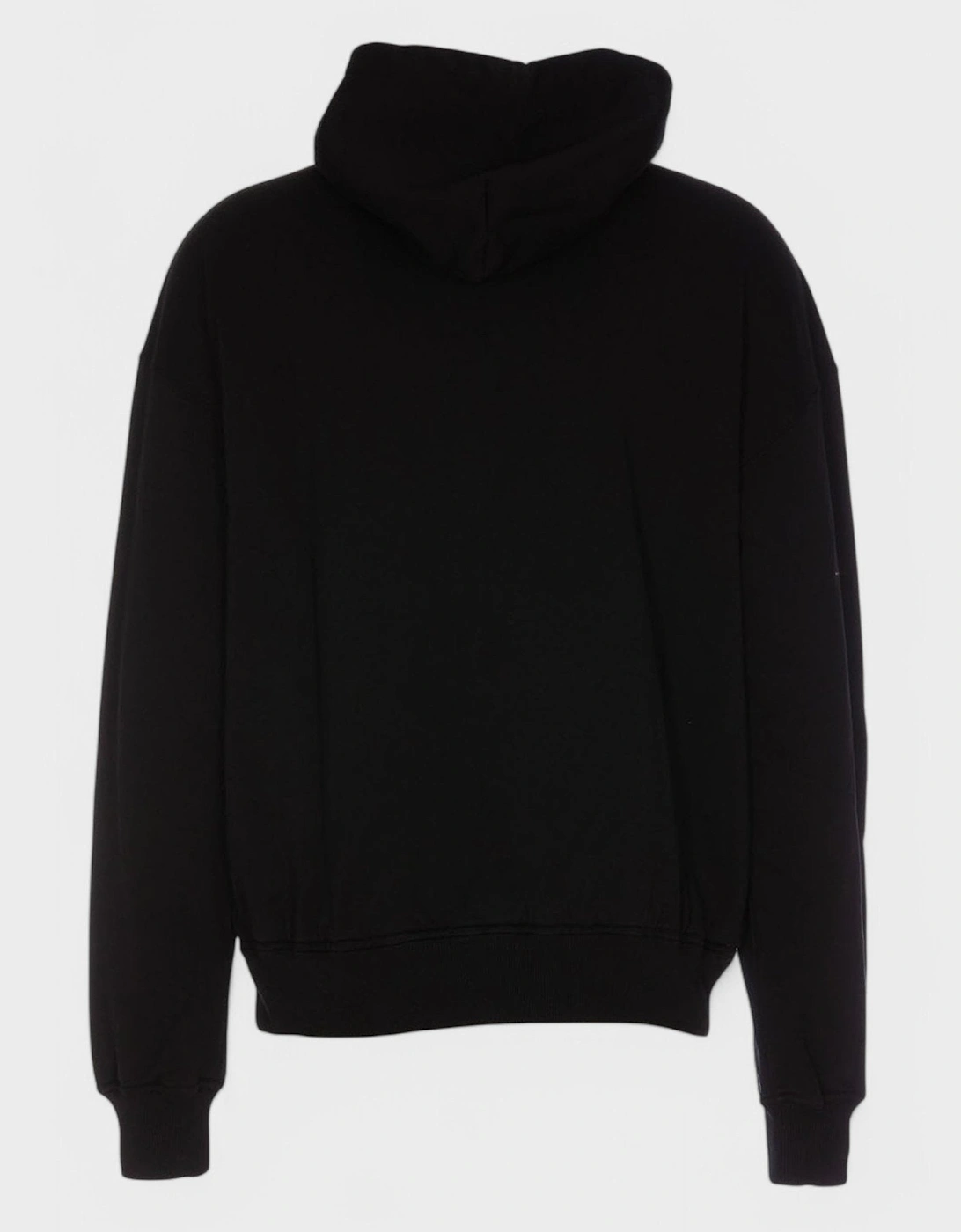 Pouched Pocket Hoodie Black