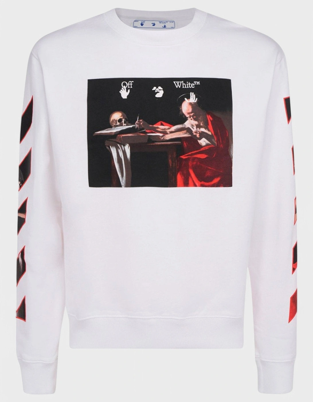Caravaggio Painting Sweatshirt White