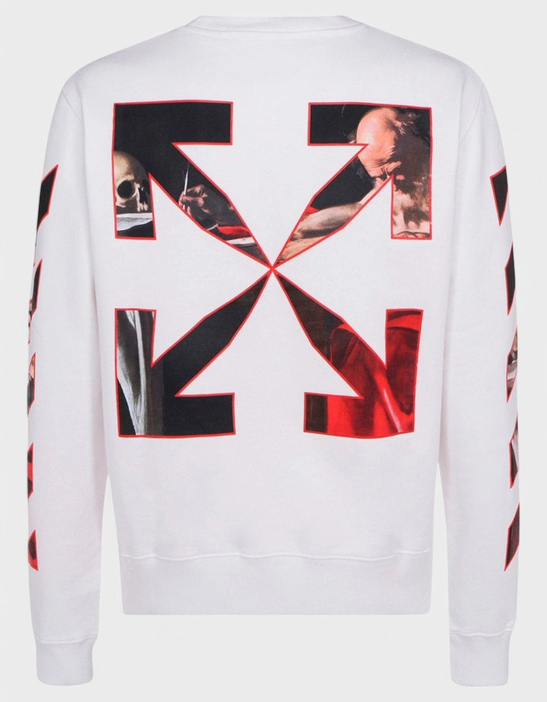 Caravaggio Painting Sweatshirt White, 3 of 2
