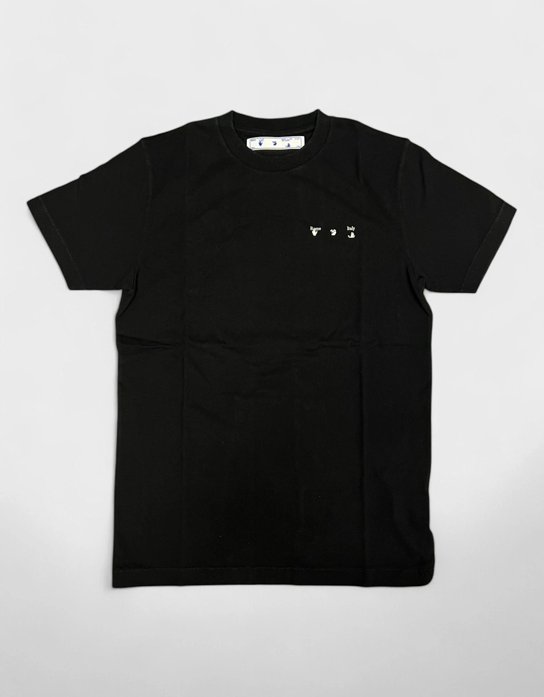 Clouds Slim Short Sleeve T Shirt Black