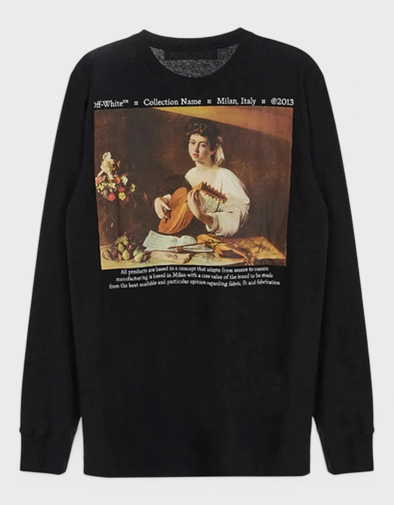 Caravaggio Lute L/S T-Shirt Black/Multi