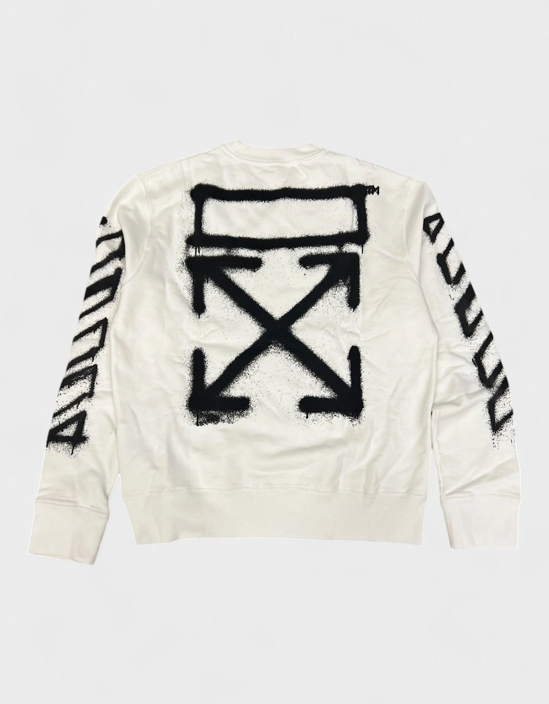 Spray Arrows Crewneck White, 3 of 2