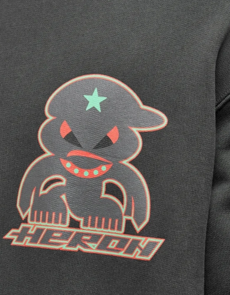 Monster Crew Sweater Black