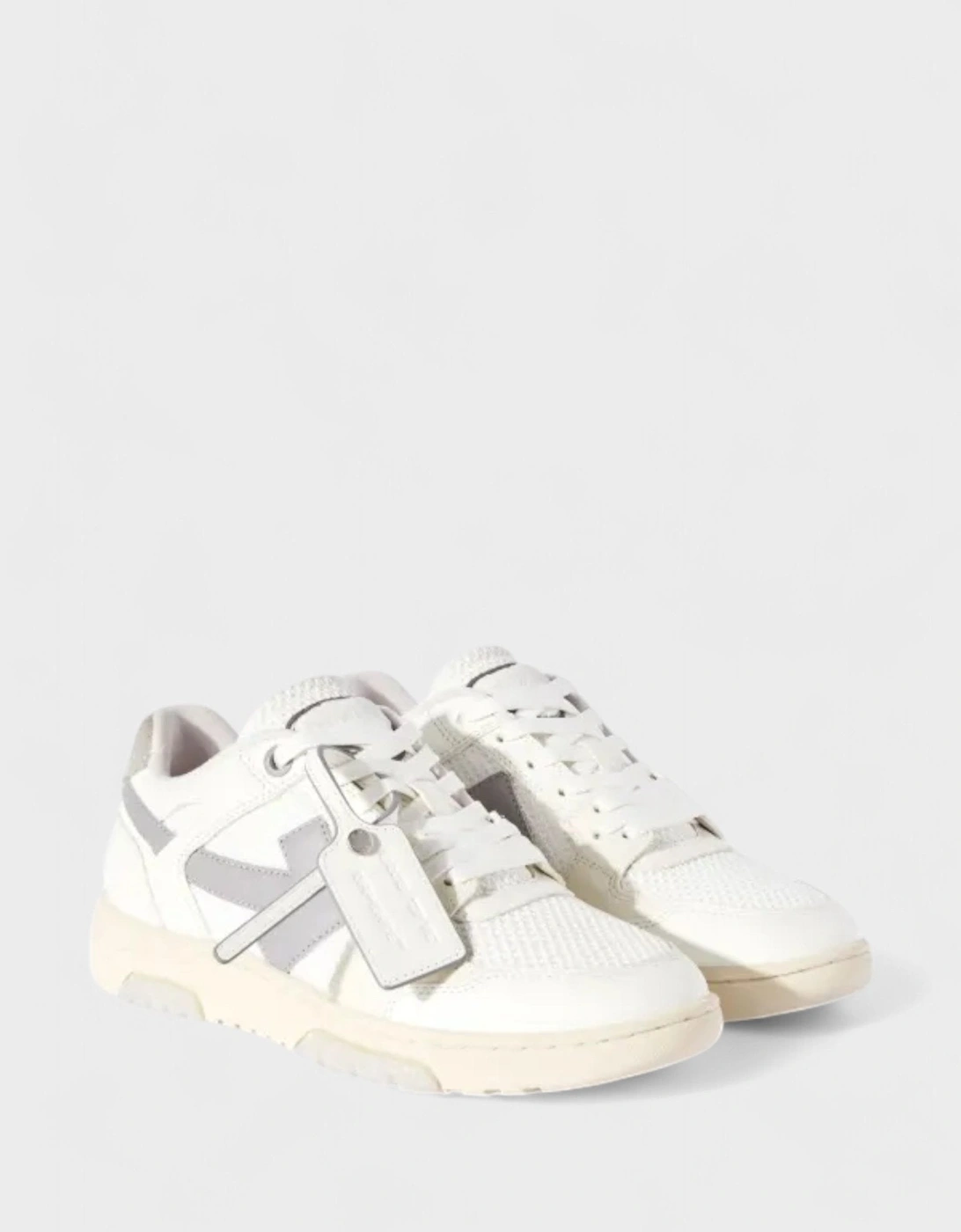 Slim Out Of Office White Grey