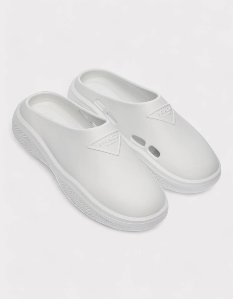 Wmns Mellow Rubber Slippers 'White'