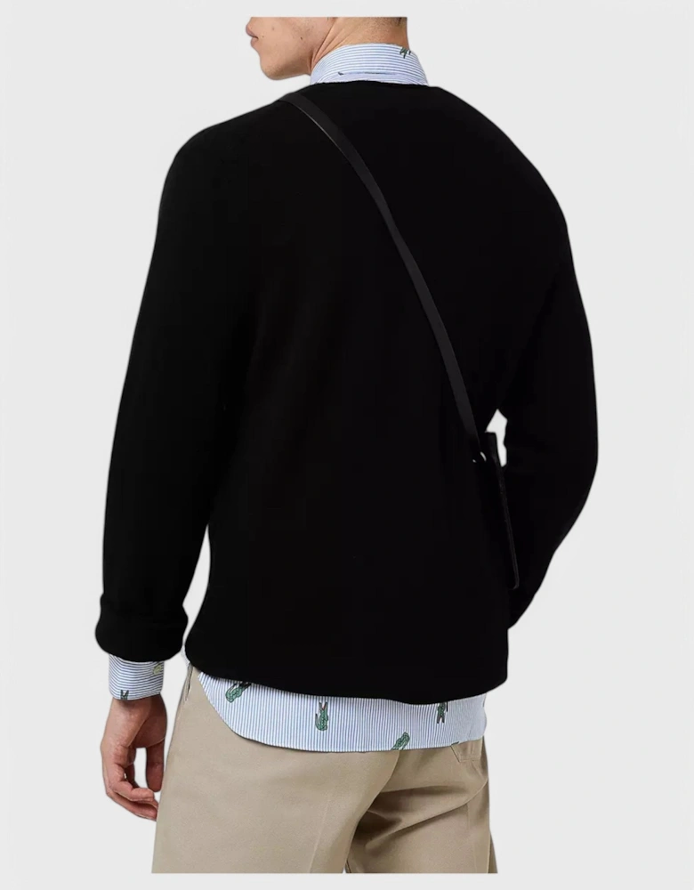 Shirt X Lacoste Men’s Knit Sweater Black