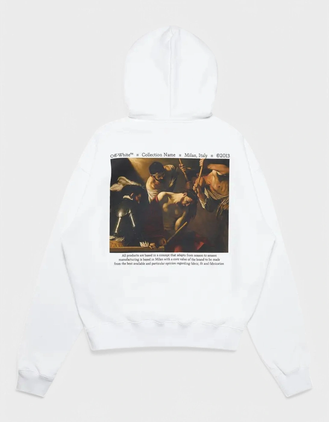 Caravaggio The Crowning With Thorns Hoodie White/Multi, 3 of 2