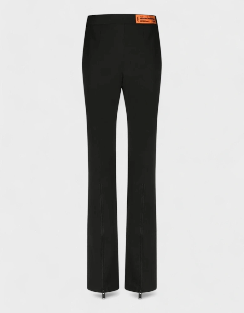 Heron Preston Gabardine Stretch Zip Pants Black