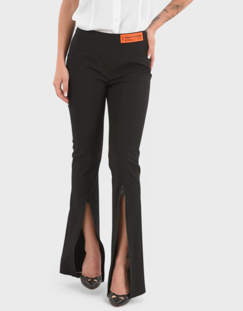 Heron Preston Gabardine Stretch Zip Pants Black