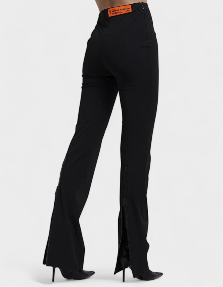 Heron Preston Gabardine Stretch Zip Pants Black