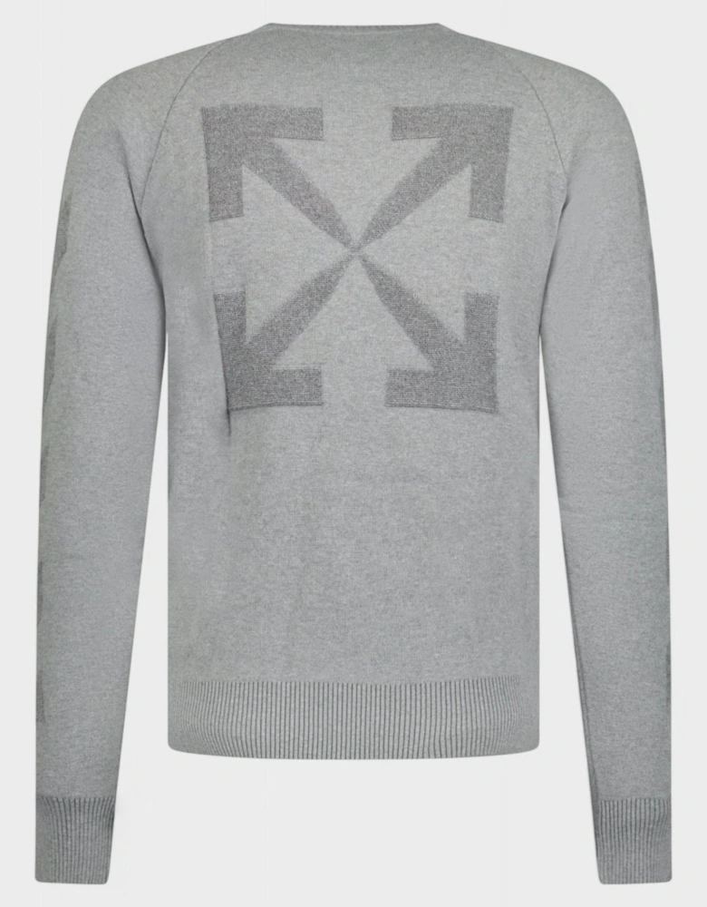 Diag Sweat It Knit Crewneck Grey