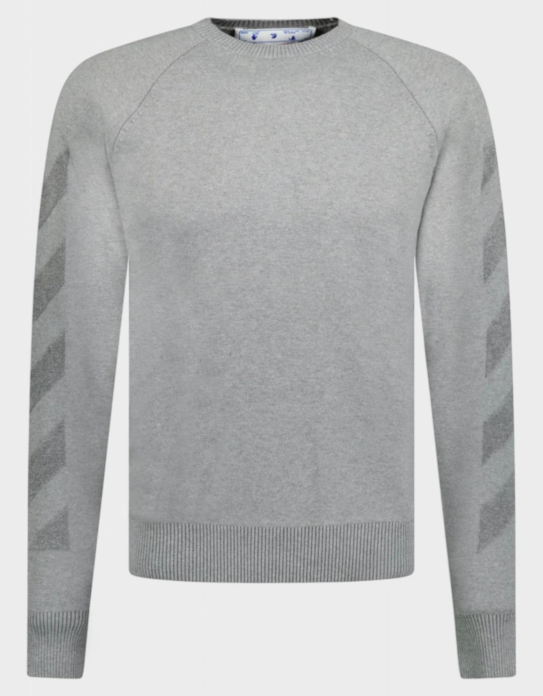 Diag Sweat It Knit Crewneck Grey
