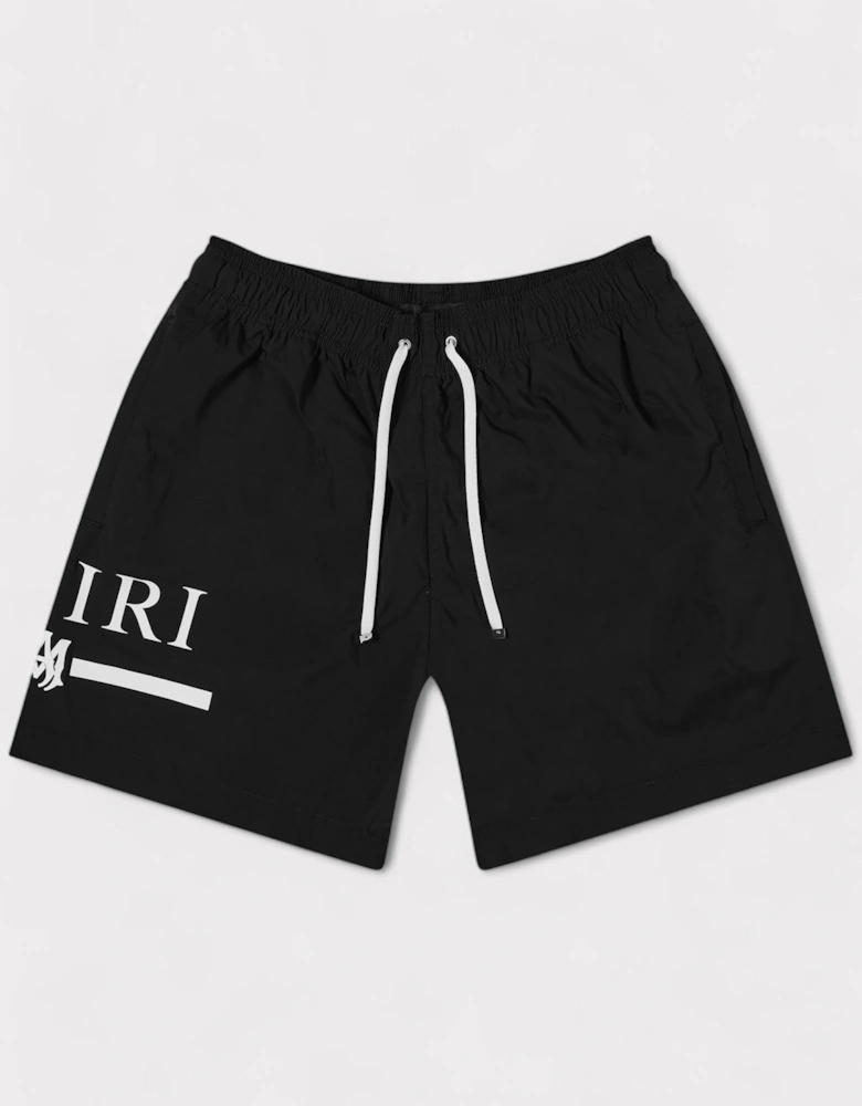 MA Bar Logo Swimshorts Black