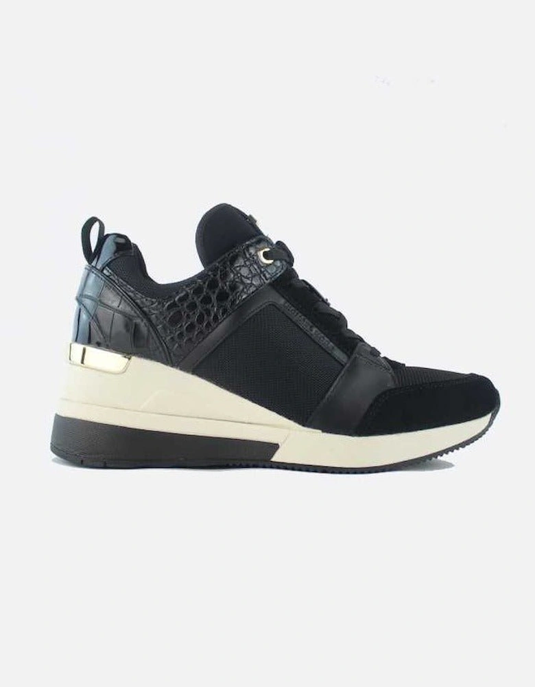 Georgie Trainers Black / Gold UK7