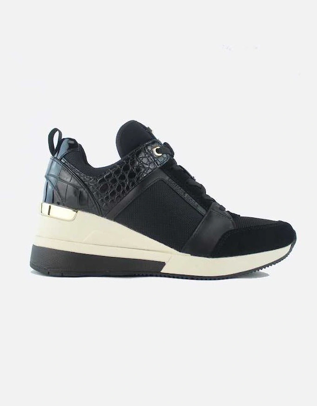 Georgie Trainers Black / Gold UK7, 9 of 8
