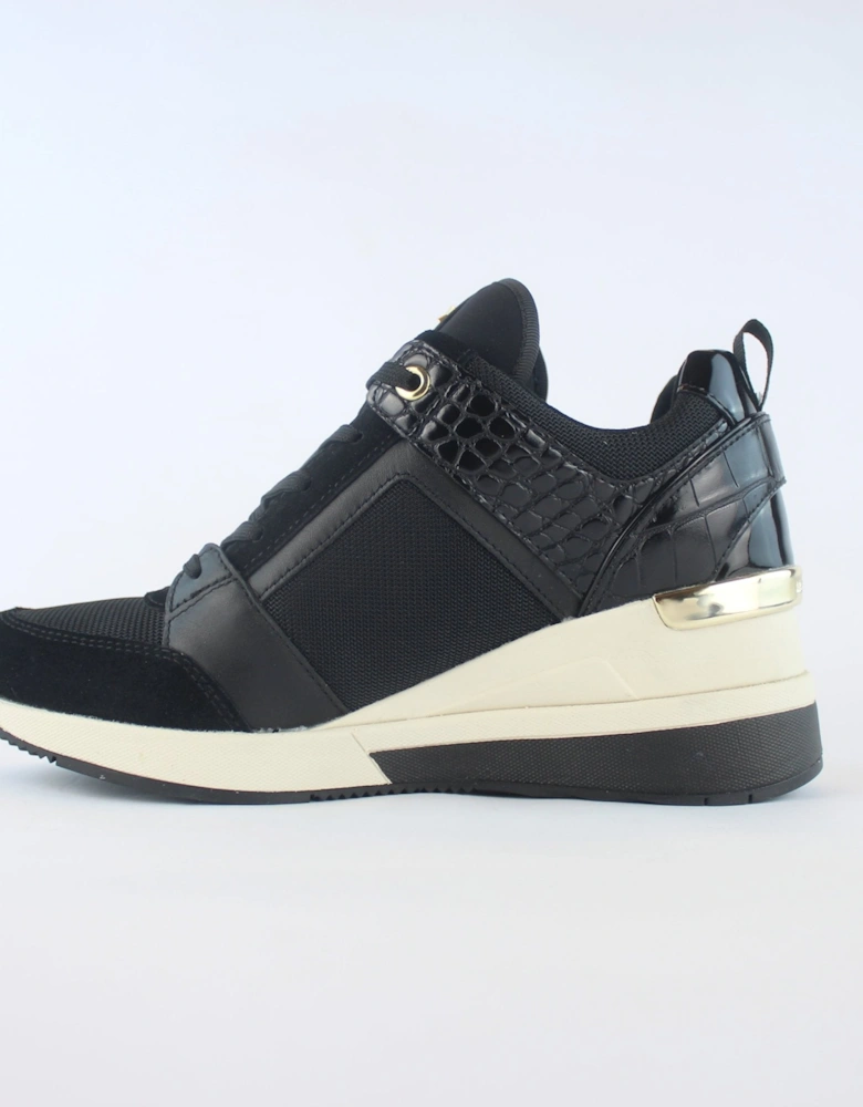 Georgie Trainers Black / Gold UK7