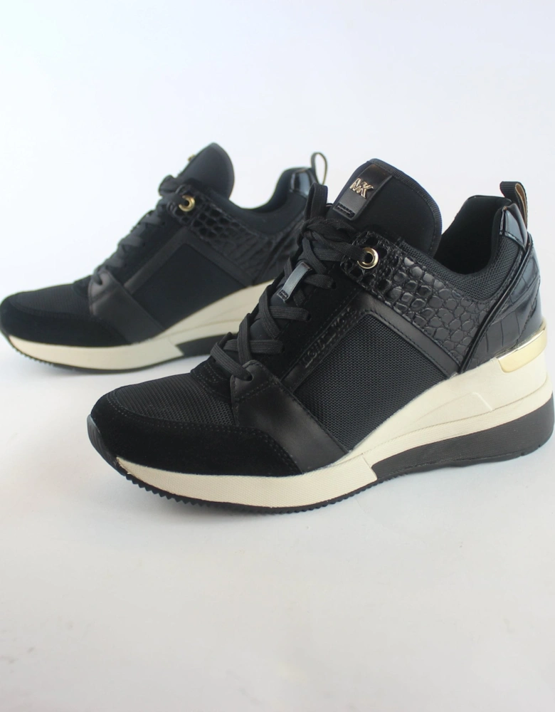 Georgie Trainers Black / Gold UK7