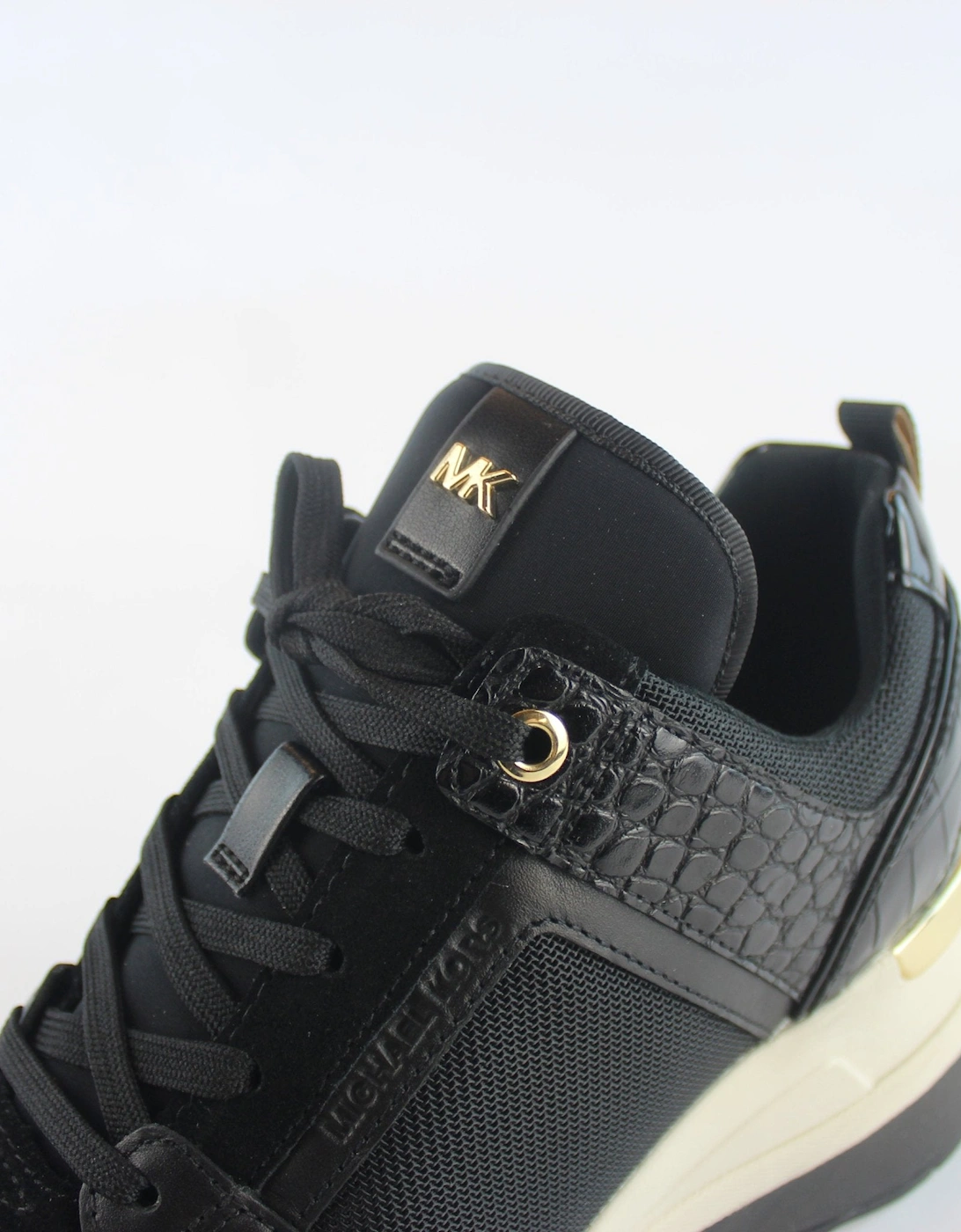 Georgie Trainers Black / Gold UK7