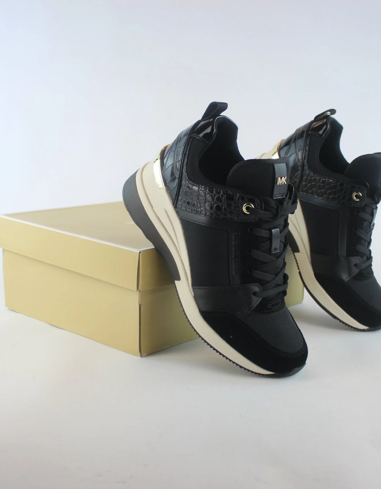Georgie Trainers Black / Gold UK7