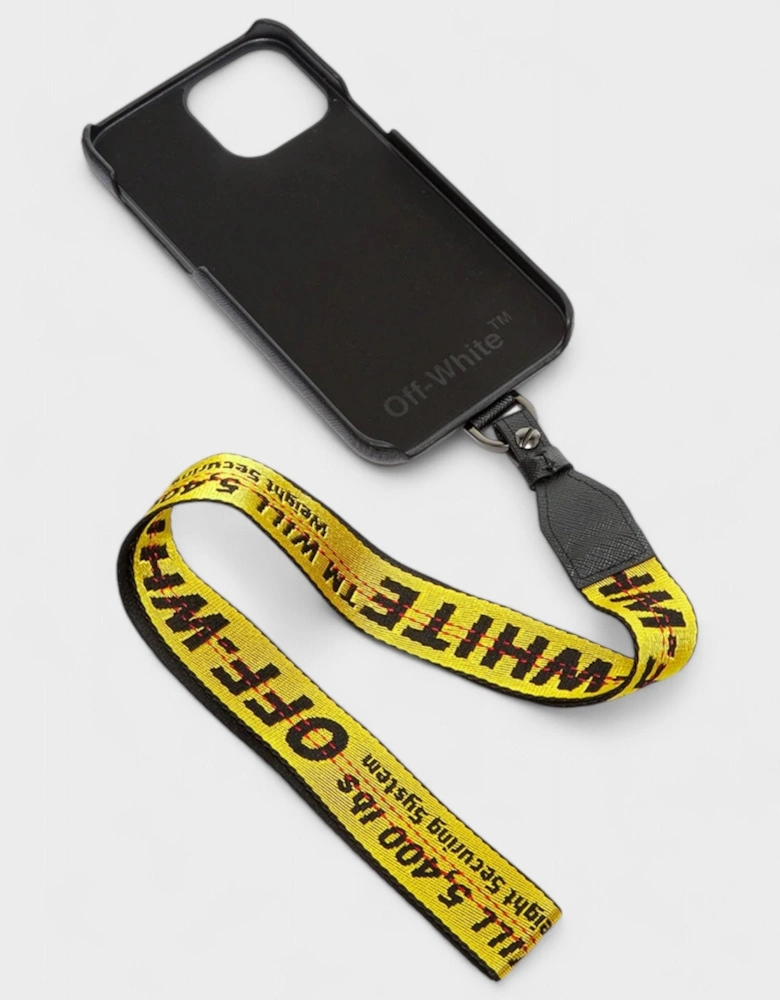 Binder Neck Phone Case iPhone 13 Max Black White