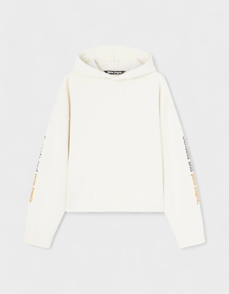Sunsets Logo Hoodie Butter Black