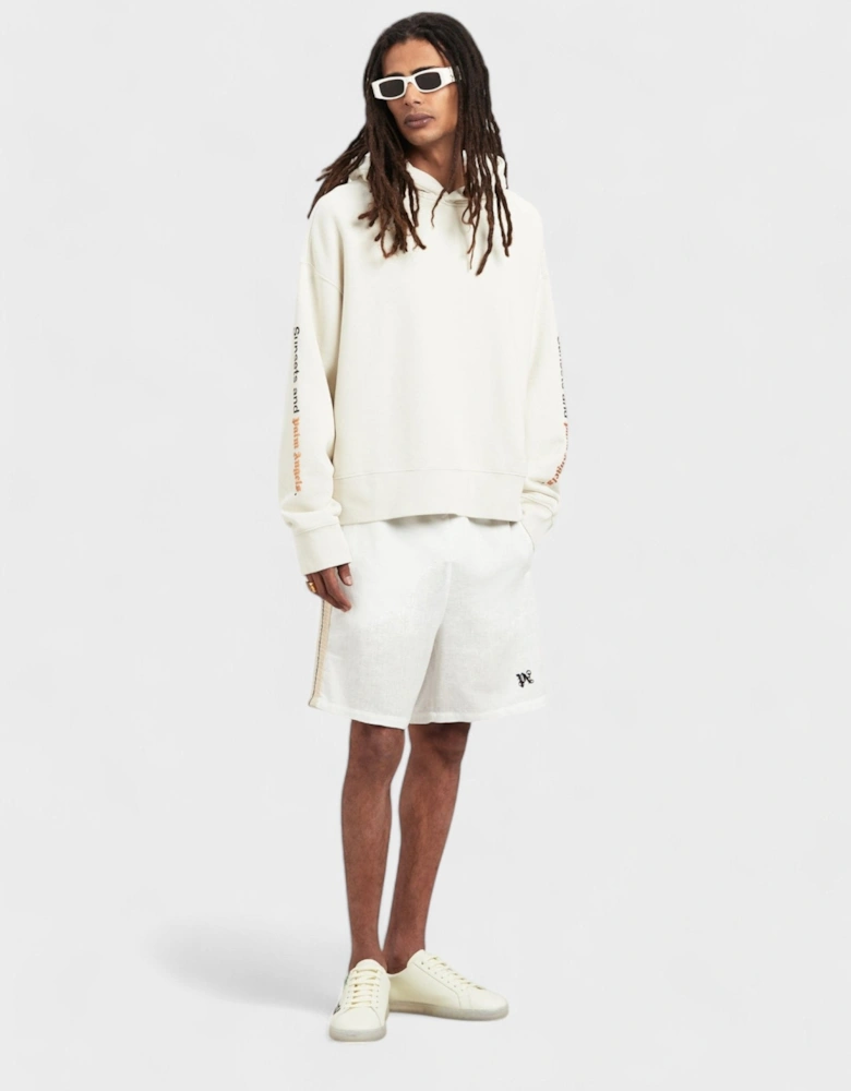 Sunsets Logo Hoodie Butter Black