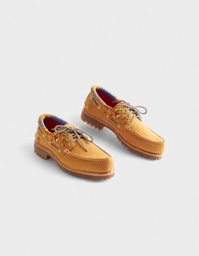 CLOT X 3-Eye Classic Boat Shoe
