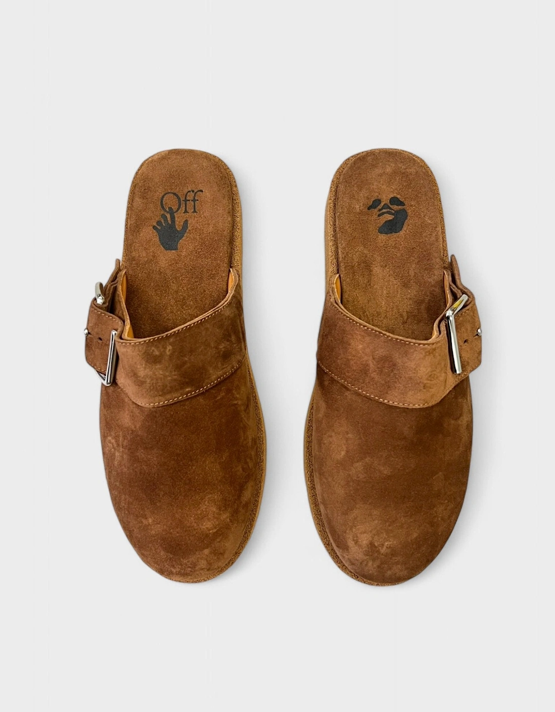 Comfort Leather Slipper Brown