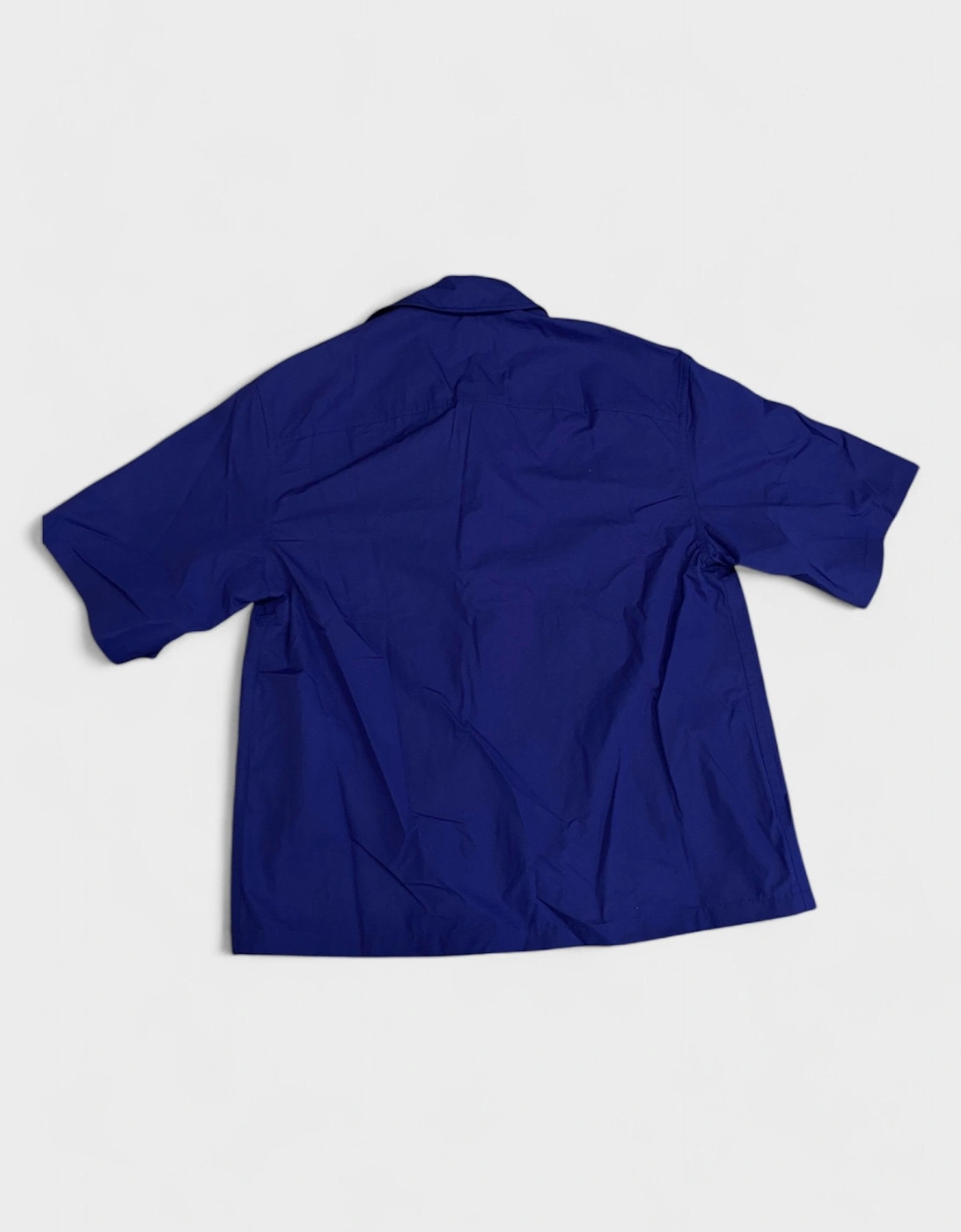 Off White Body Stitch S/S Shirt Blue White
