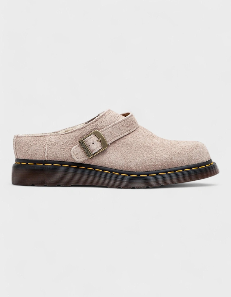 Isham Faux Shearling Lined Suede Mules