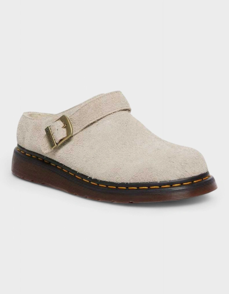 Isham Faux Shearling Lined Suede Mules