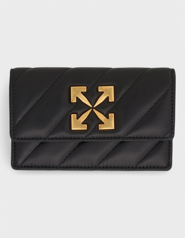 Jackhammer Flat Card Case Black