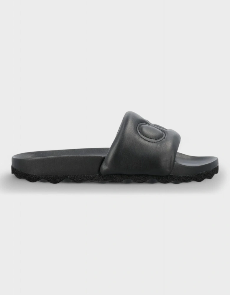 Bookish Leather Slider 'Black'