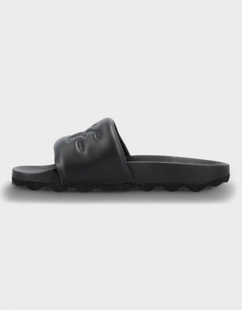 Bookish Leather Slider 'Black'