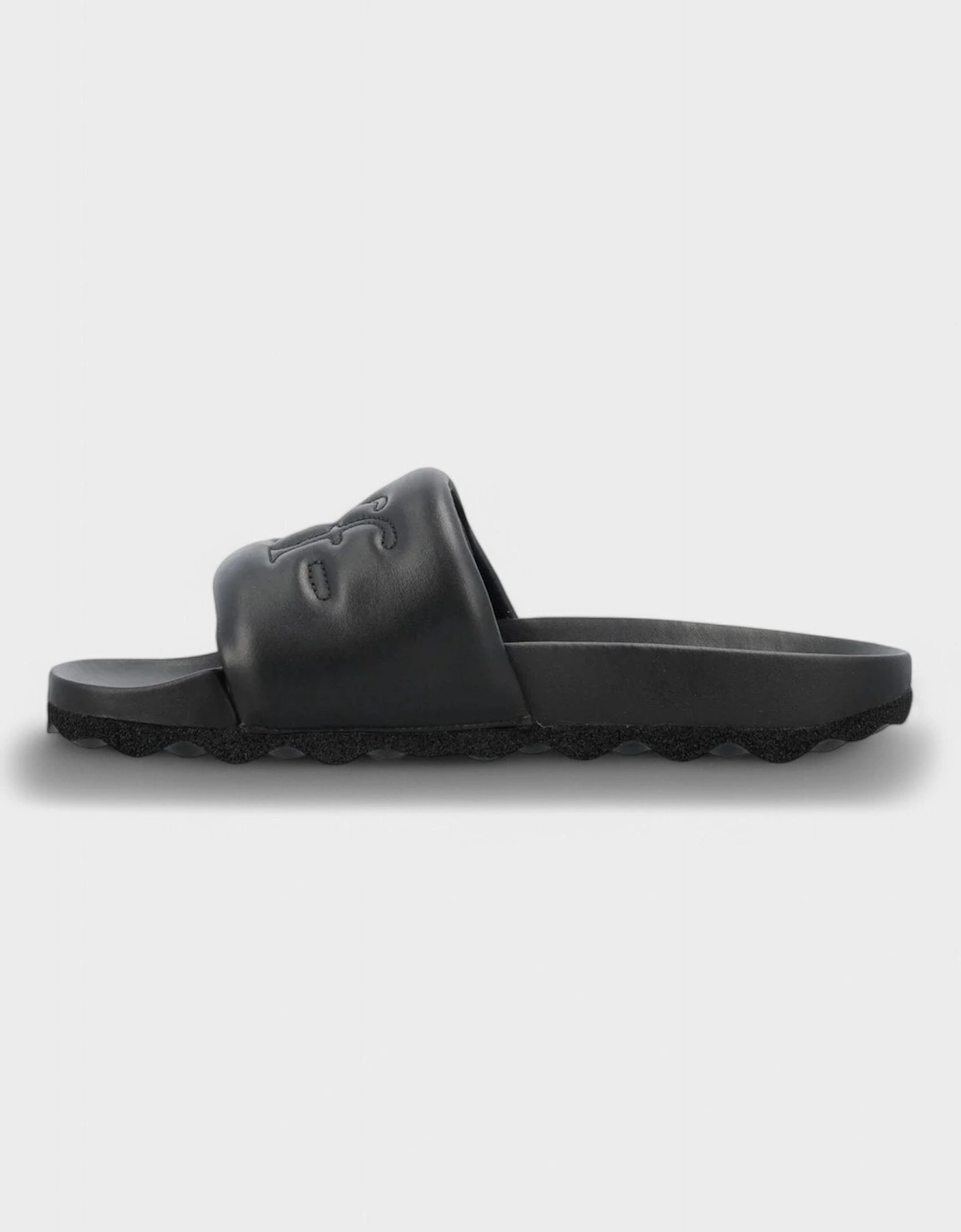 Bookish Leather Slider 'Black'
