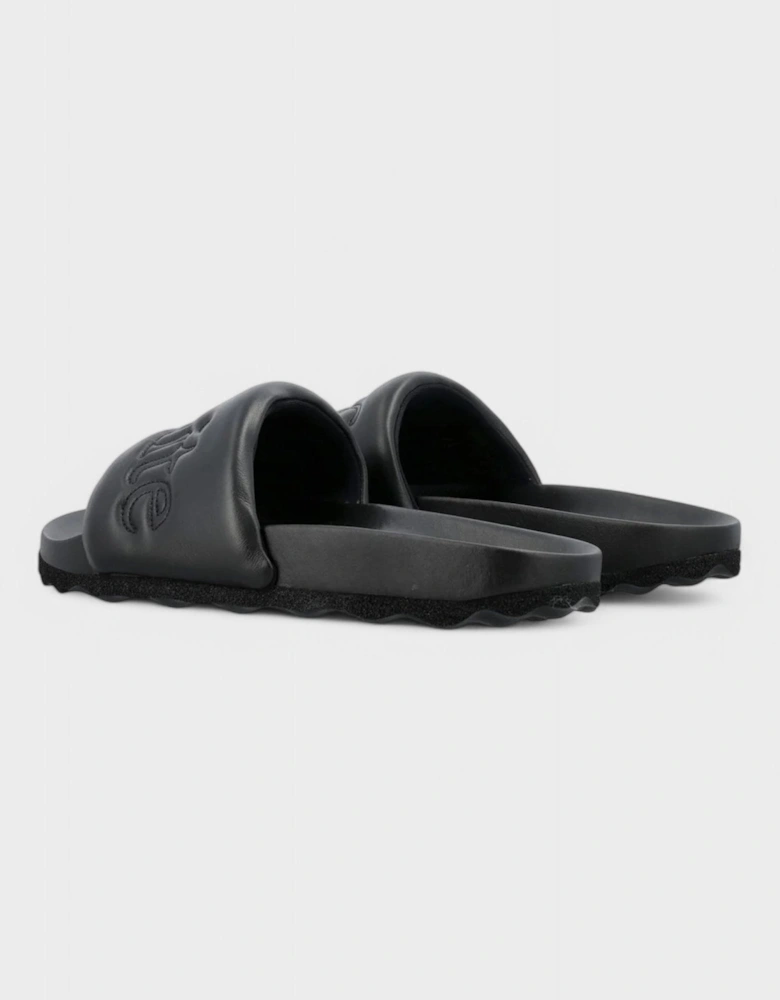 Bookish Leather Slider 'Black'