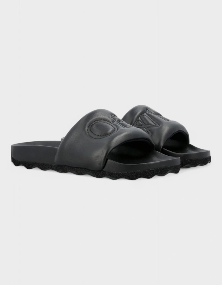 Bookish Leather Slider 'Black'